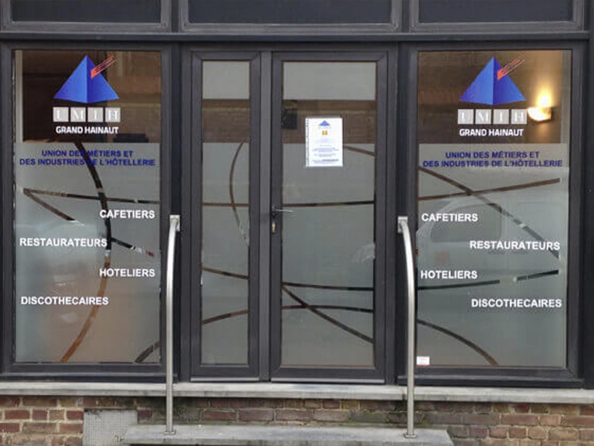 Marquage vitrine