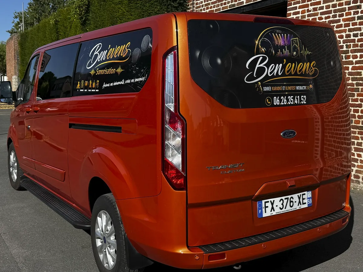 Marquage ford transit