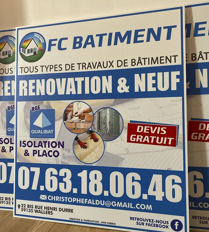 Marquage adhésif extérieur